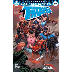 Двойной комикс Вселенная DC. Rebirth. Титаны #6-7 / Красный Колпак и Изгои #3