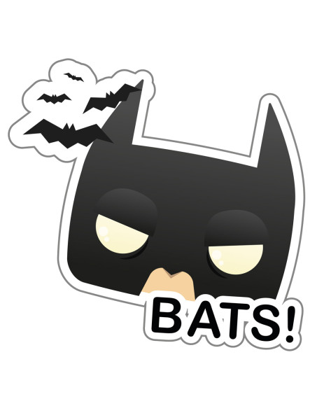Универсальная виниловая наклейка Бэтмен