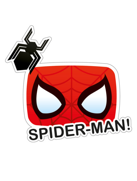 Универсальная виниловая наклейка Человек-паук