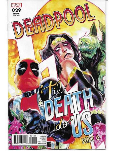 Комикс Deadpool #29 (Poster variant)