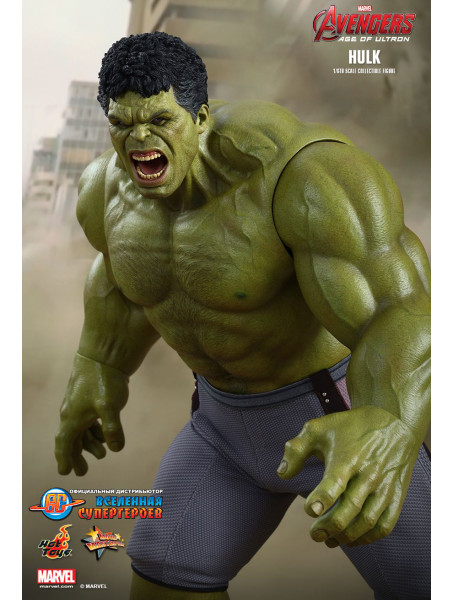 Коллекционная фигурка Мстители: Эра Альтрона – Халк 1 к 6, Avengers: Age of Ultron – Hulk 1:6 Hot Toys