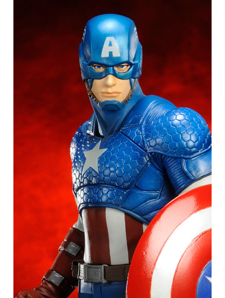 Статуэтка Мстители - Капитан Америка 1/10 Котобукия, The Avengers - Captain America ARTFX+ Statue 1/10 Kotobukiya