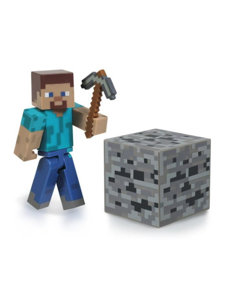 Фигурка Майнкрафт – Стив, Minecraft – Core Steve Action Figure Jazwares