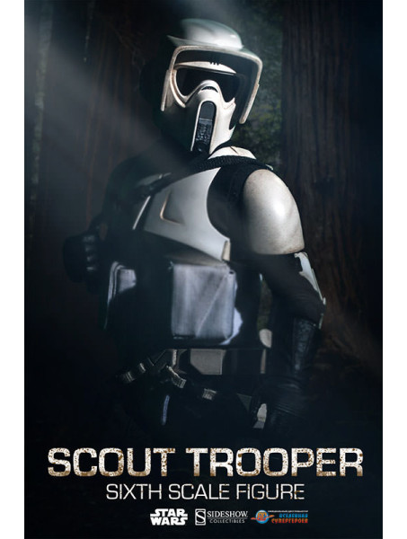 Коллекционная фигурка Штурмовик-разведчик - Звездные Войны от Sideshow Collectibles, Star Wars – Scout Trooper 1:6 Sideshow Collectibles