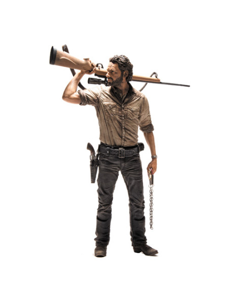 Фигурка Ходячие мертвецы – Рик Граймс (Делюкс), Walking Dead TV Rick Grimes 10-Inch Deluxe Action Figure McFarlane