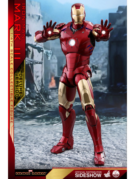Коллекционная фигурка Железный Человек Марк 3 (Делюкс версия) от Hot Toys