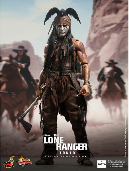 Коллекционная фигурка Одинокий рейнджер – Тонто 1 к 6, The Lone Ranger – Tonto 1:6 Hot Toys