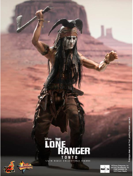 Коллекционная фигурка Одинокий рейнджер – Тонто 1 к 6, The Lone Ranger – Tonto 1:6 Hot Toys