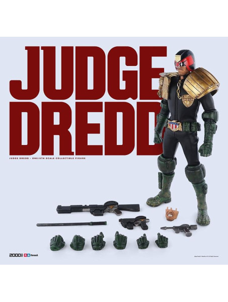 Коллекционная фигурка Судья Дредд от ThreeA Toys