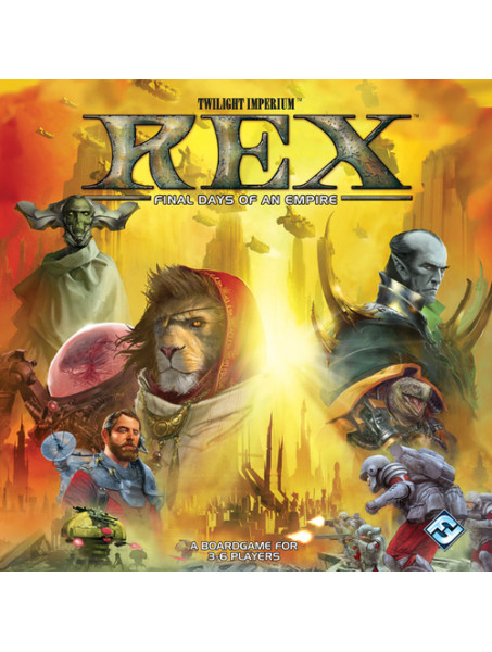 Настольная игра Рекс: Последние дни империи от Fantasy Flight Games