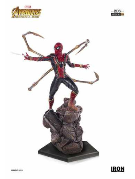 Коллекционная статуэтка Железный Человек-паук от Iron Studios