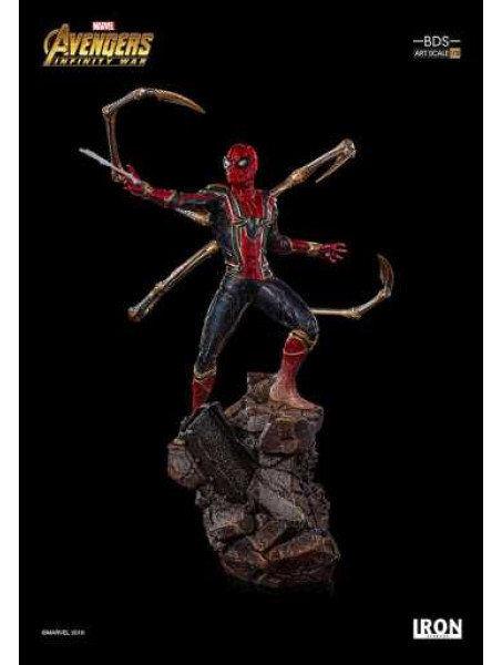 Коллекционная статуэтка Железный Человек-паук от Iron Studios