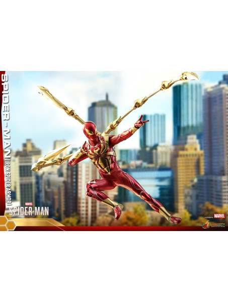 Коллекционная фигурка Человек-паук – Железный-паук Hot Toys